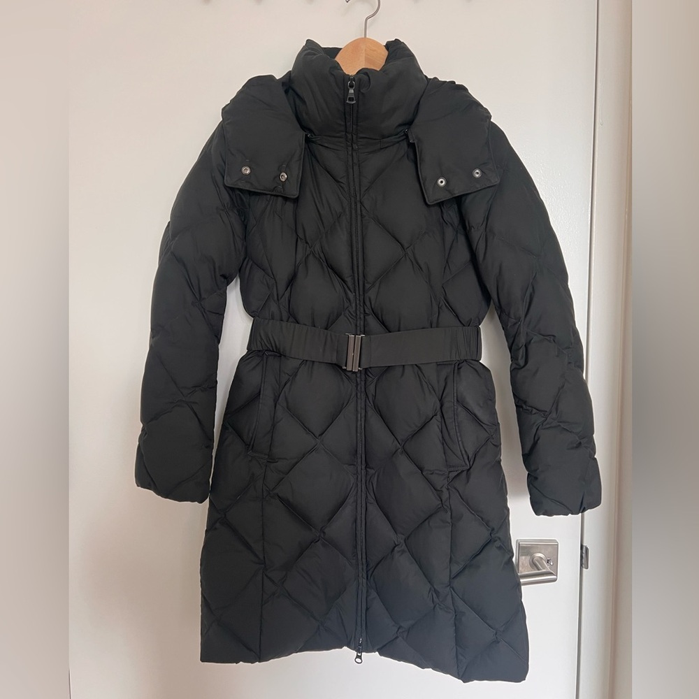 Uniqlo Down Coat in Black